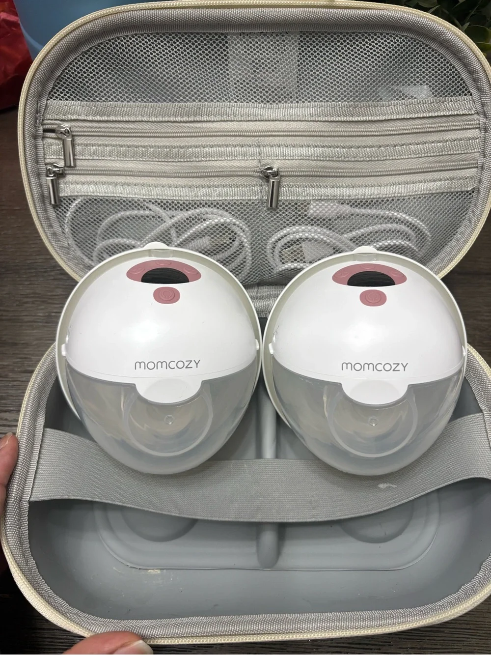 White Portable Travel Bag